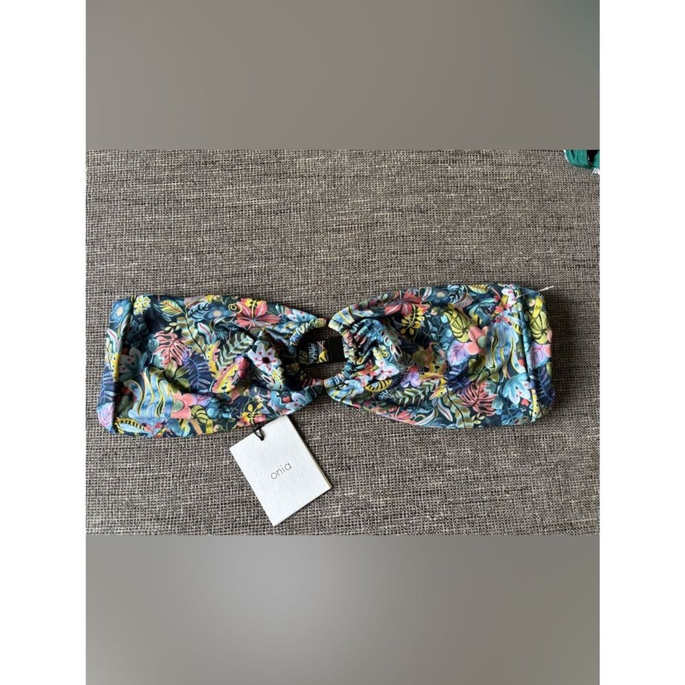NWT Onia Liberty Jungle Luna Bandeau Top. XL